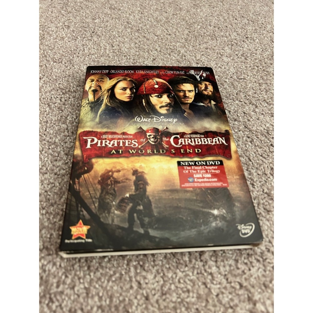 Pirates of the Caribbean: At‎ World's End DVD 2007 Walt Disney